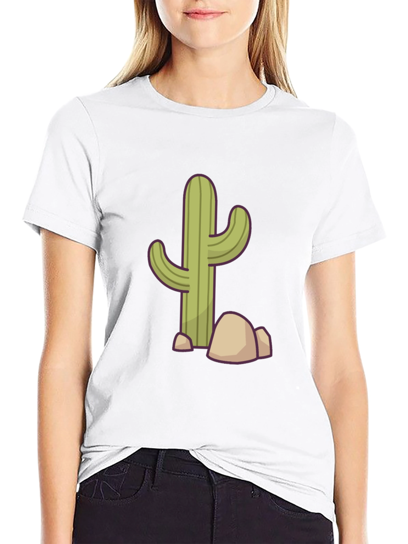Cactus Graphic T-Shirt - Desert Style