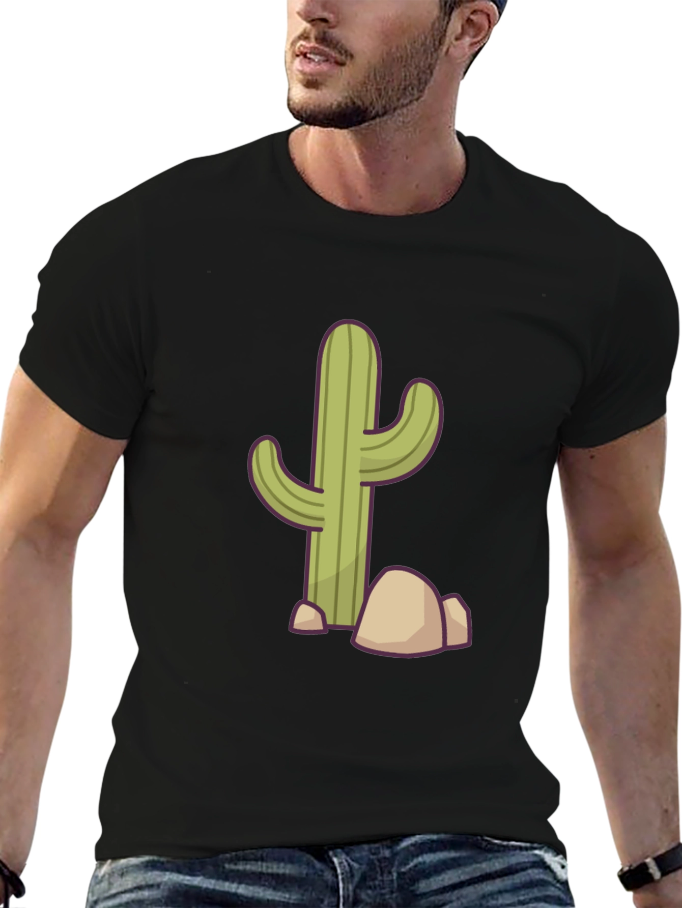 Cactus Graphic T-Shirt - Desert Style