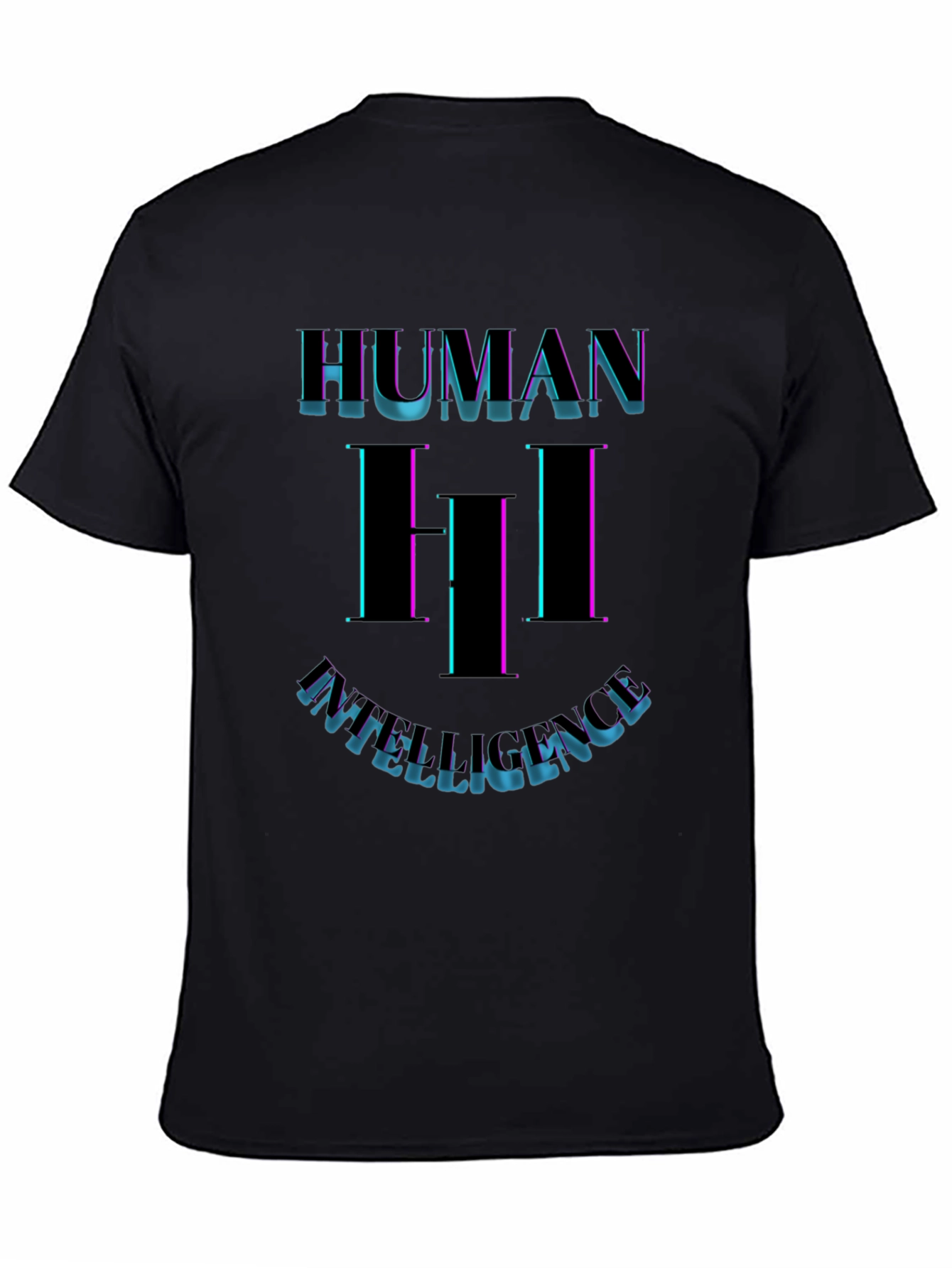 Human Intelligence Graphic Tee - Black