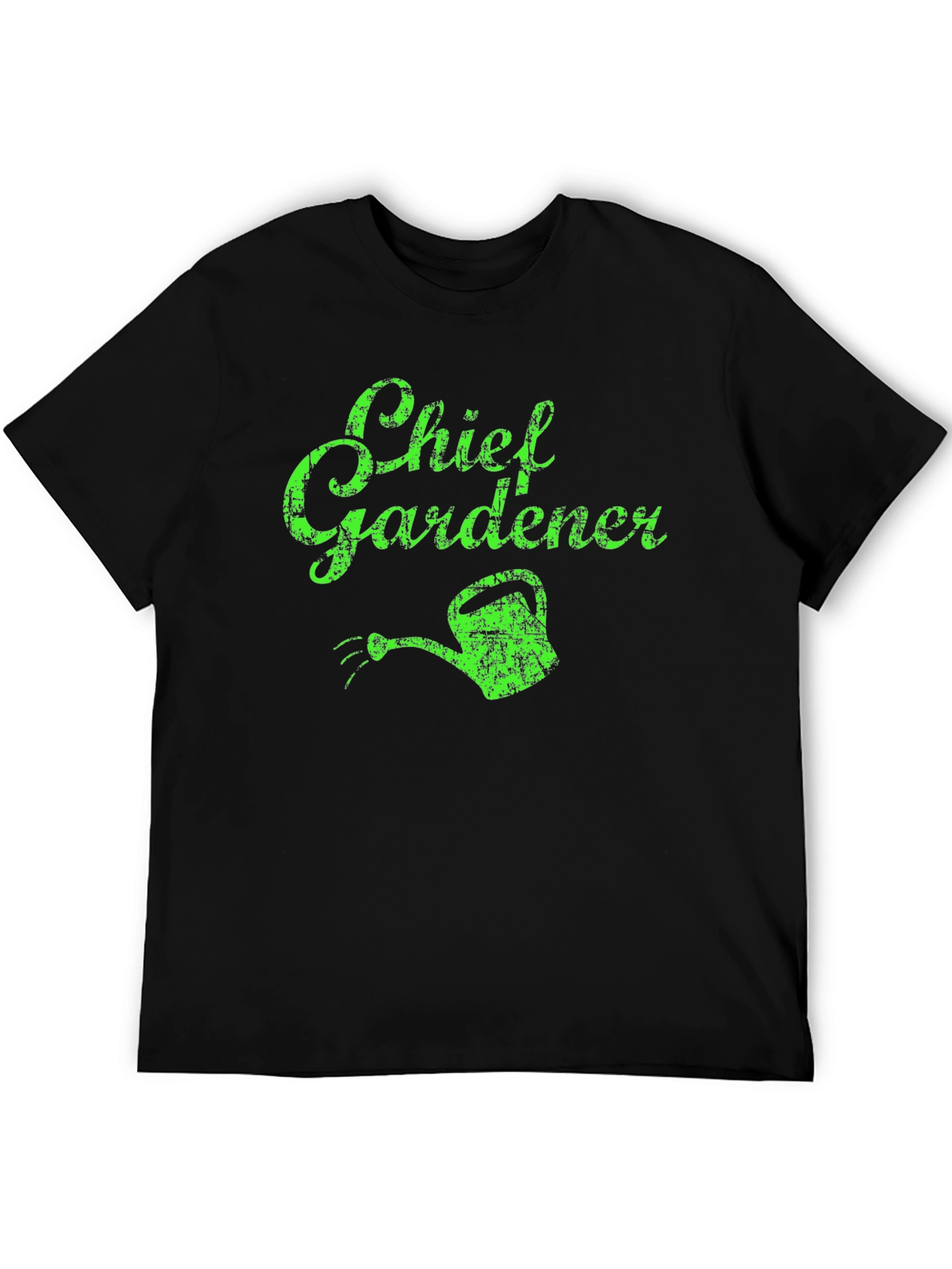 Chief Gardener Black T-Shirt