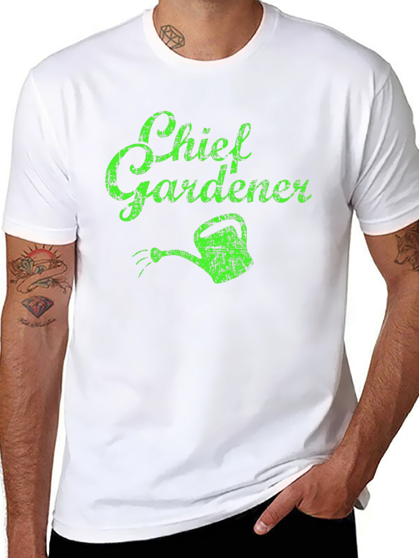 Chief Gardener Black T-Shirt