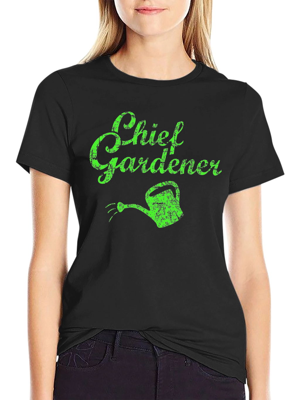 Chief Gardener Black T-Shirt