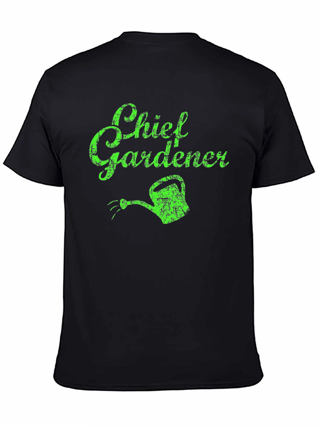 Chief Gardener Black T-Shirt