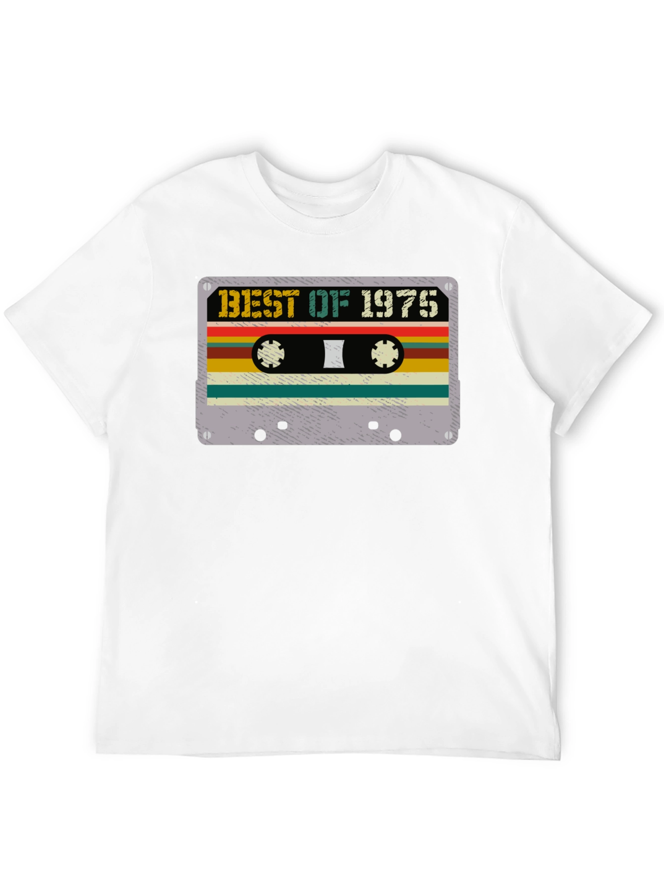 Best of 1975 Cassette Tape Graphic T-Shirt