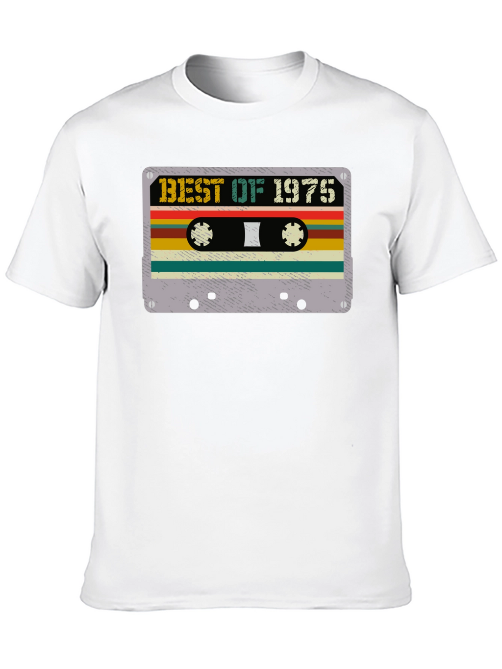 Best of 1975 Cassette Tape Graphic T-Shirt