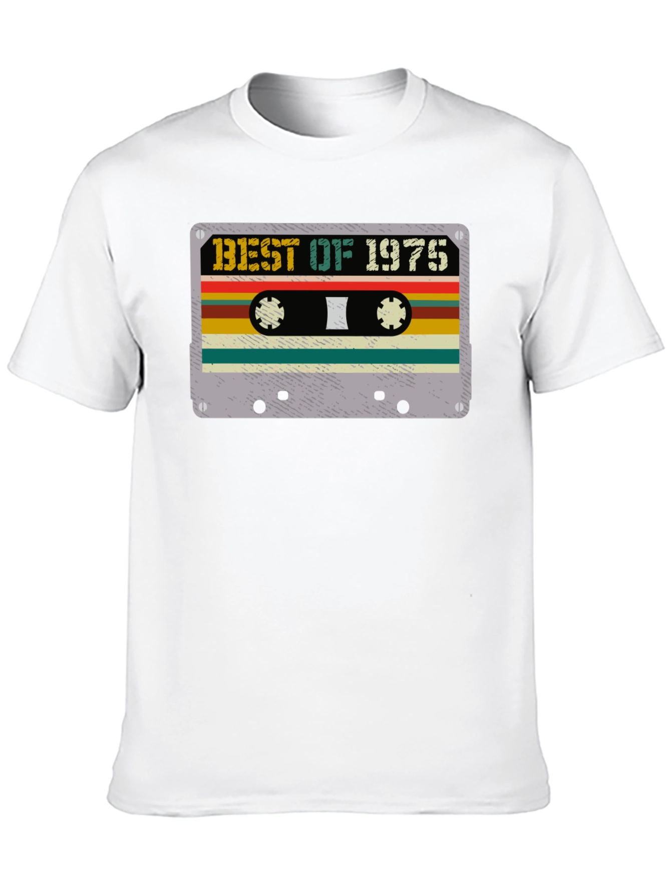 Best of 1975 Cassette Tape Graphic T-Shirt