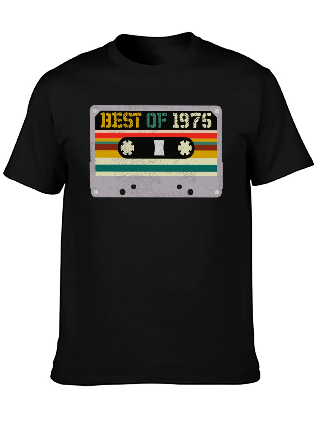 Best of 1975 Cassette Tape Graphic T-Shirt
