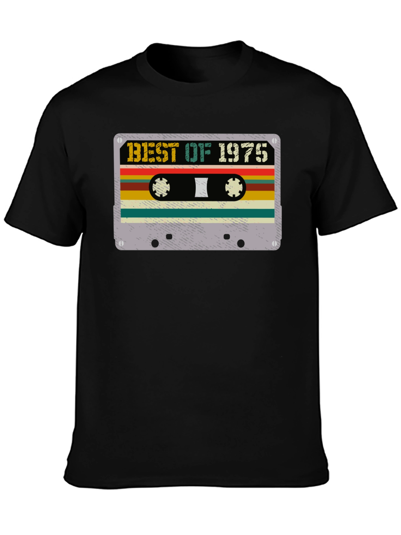 Best of 1975 Cassette Tape Graphic T-Shirt
