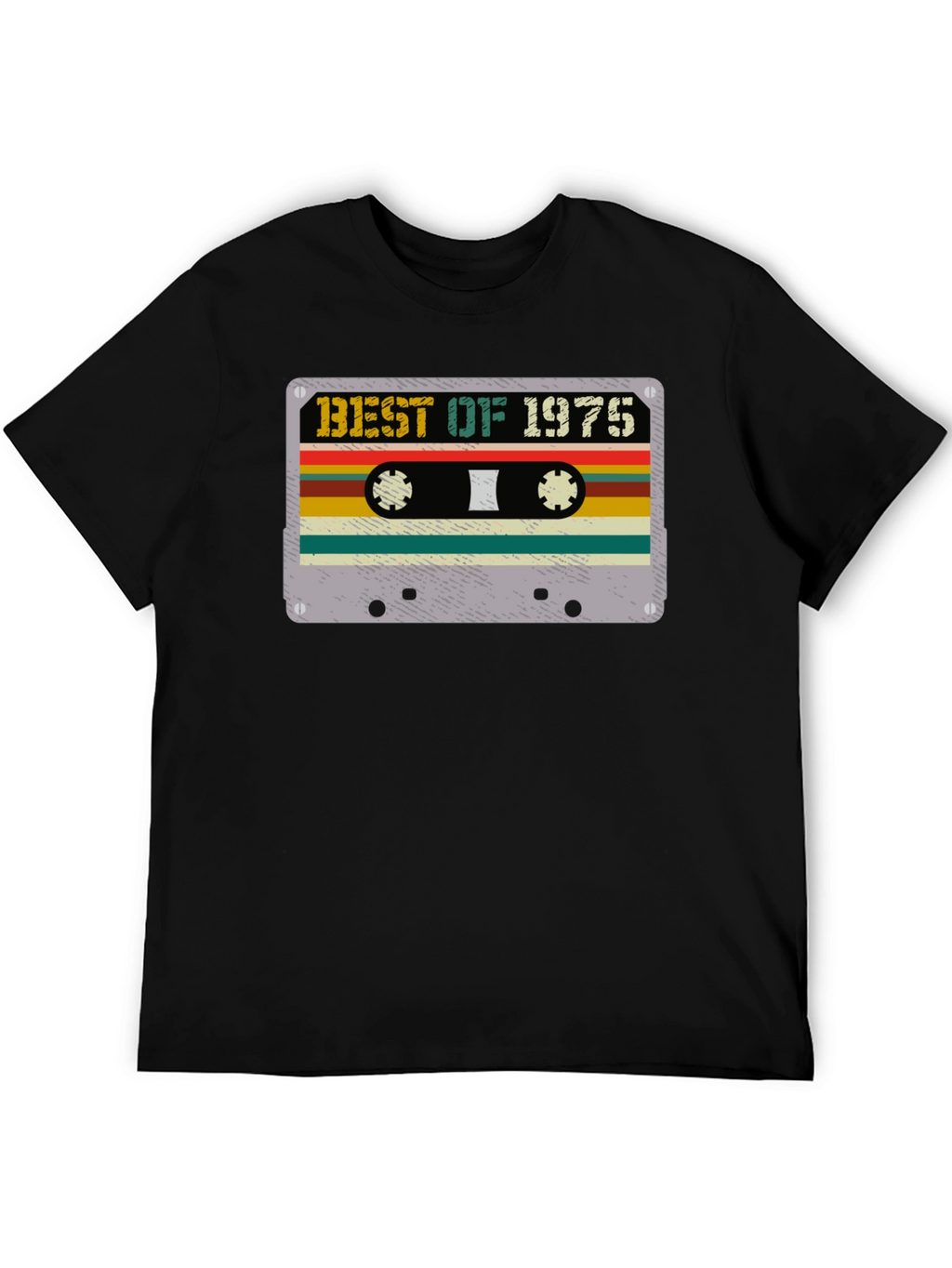 Best of 1975 Cassette Tape Graphic T-Shirt
