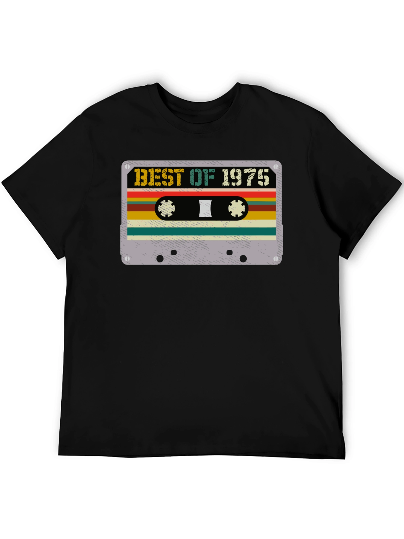 Best of 1975 Cassette Tape Graphic T-Shirt