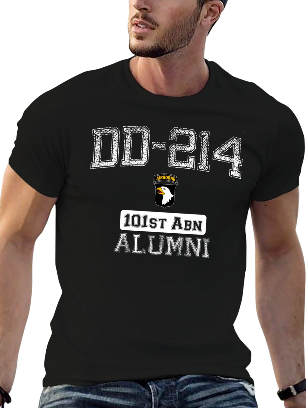 DD-214 101st Abn Alumni T-Shirt