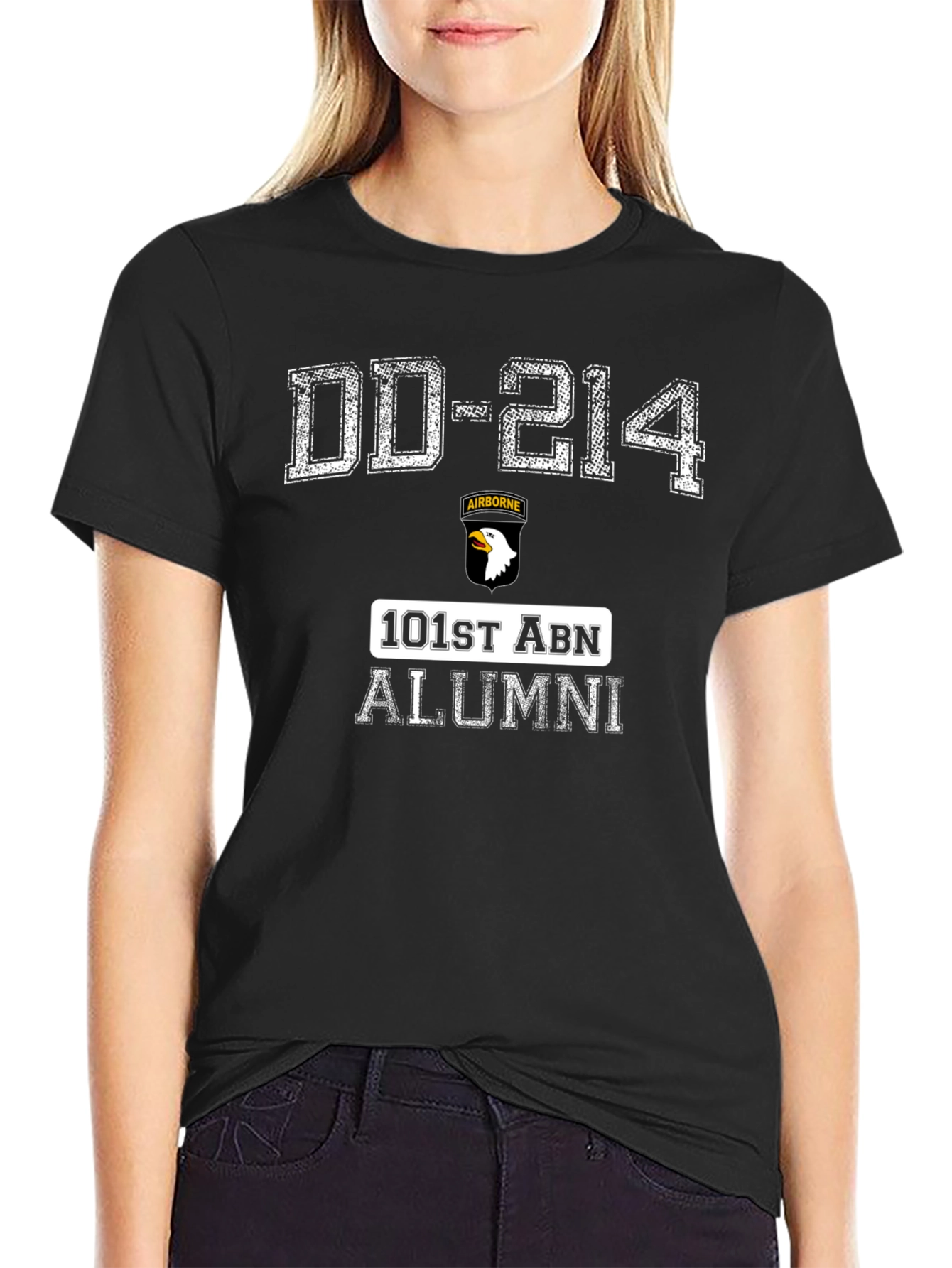 DD-214 101st Abn Alumni T-Shirt