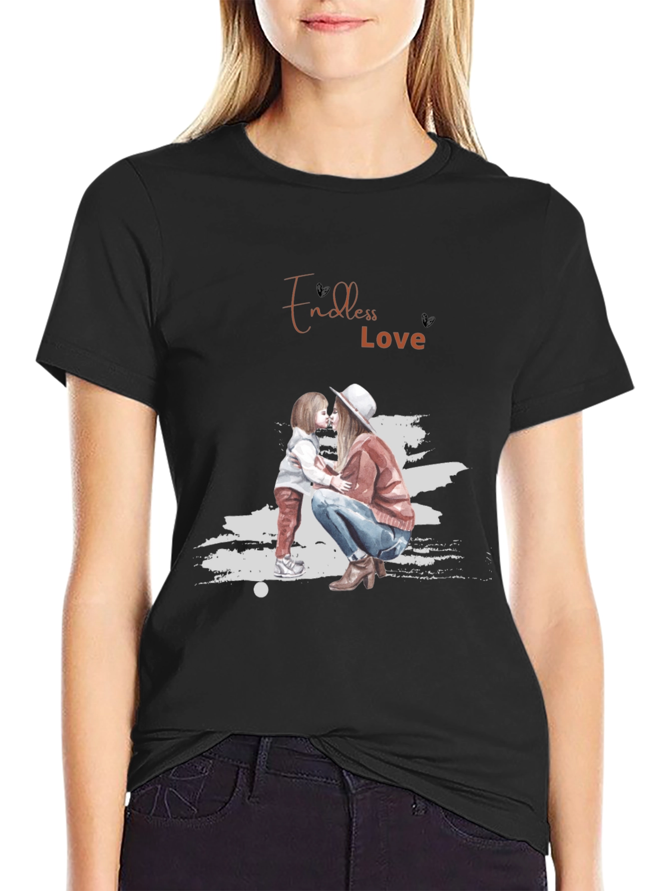 Endless Love Graphic Tee - Mother & Child