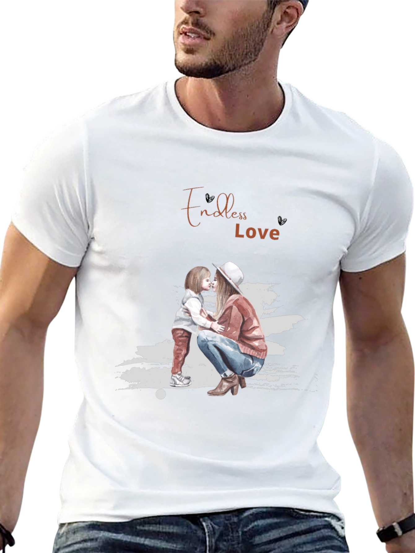 Endless Love Graphic Tee - Mother & Child