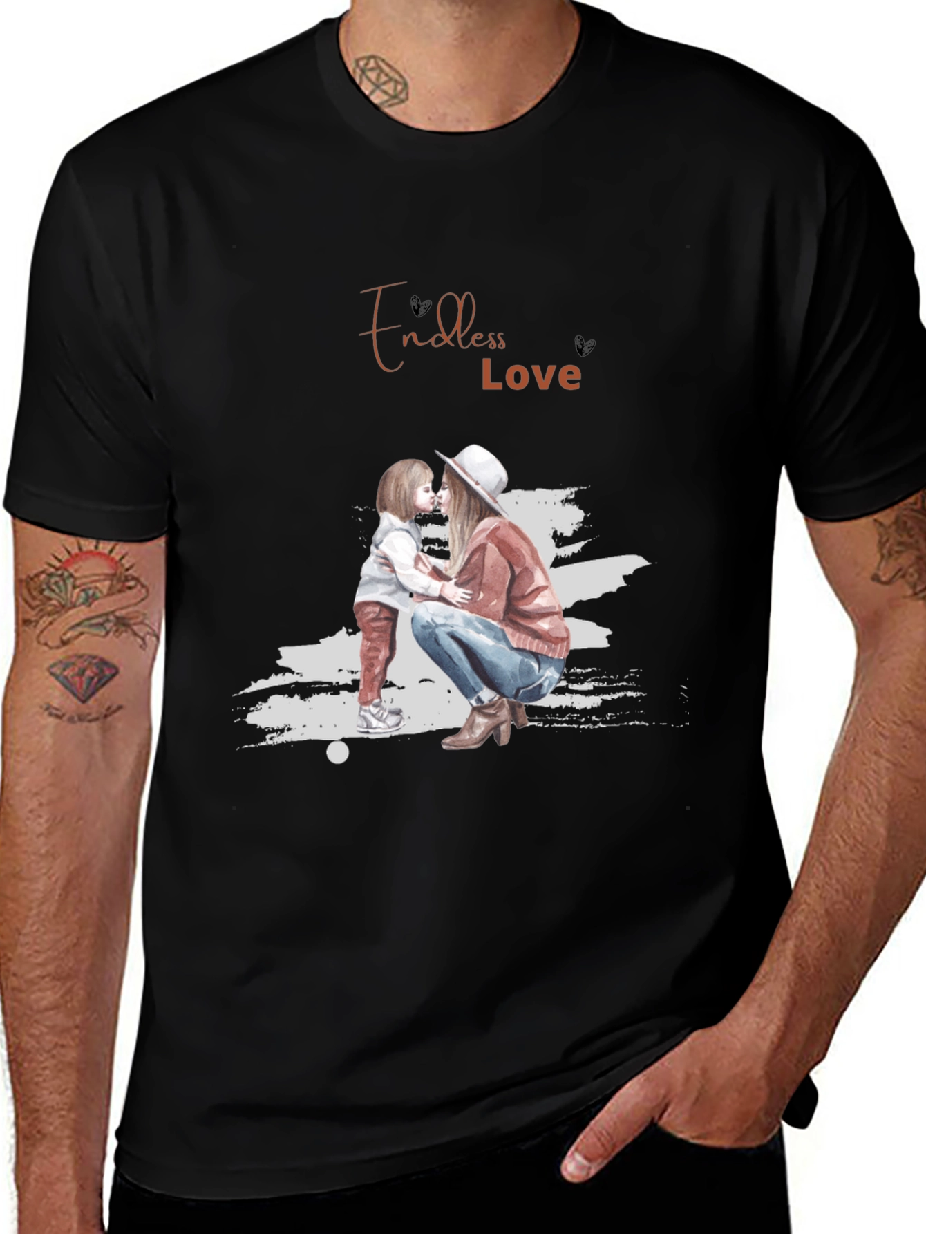 Endless Love Graphic Tee - Mother & Child