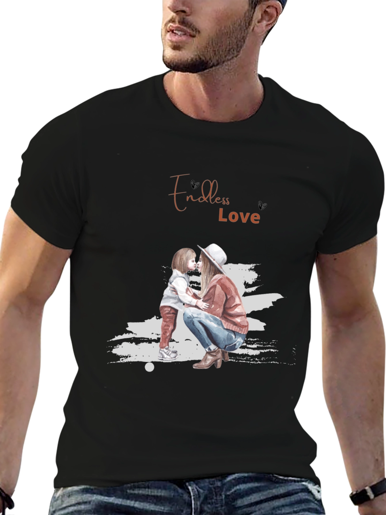 Endless Love Graphic Tee - Mother & Child