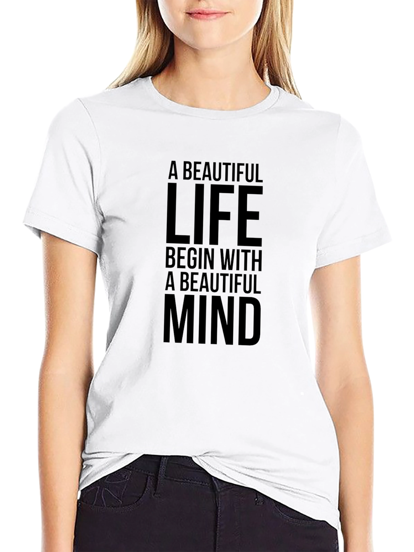 A Beautiful Life Begin With A Beautiful Mind T-Shirt