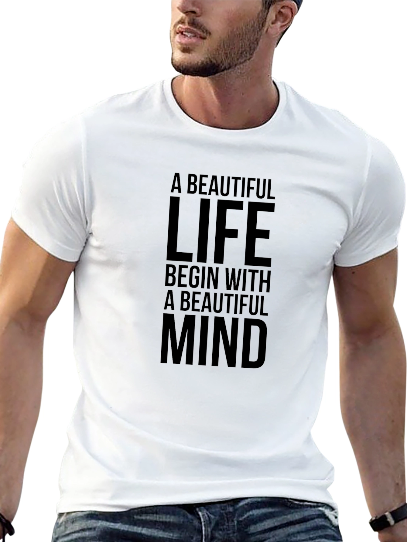 A Beautiful Life Begin With A Beautiful Mind T-Shirt
