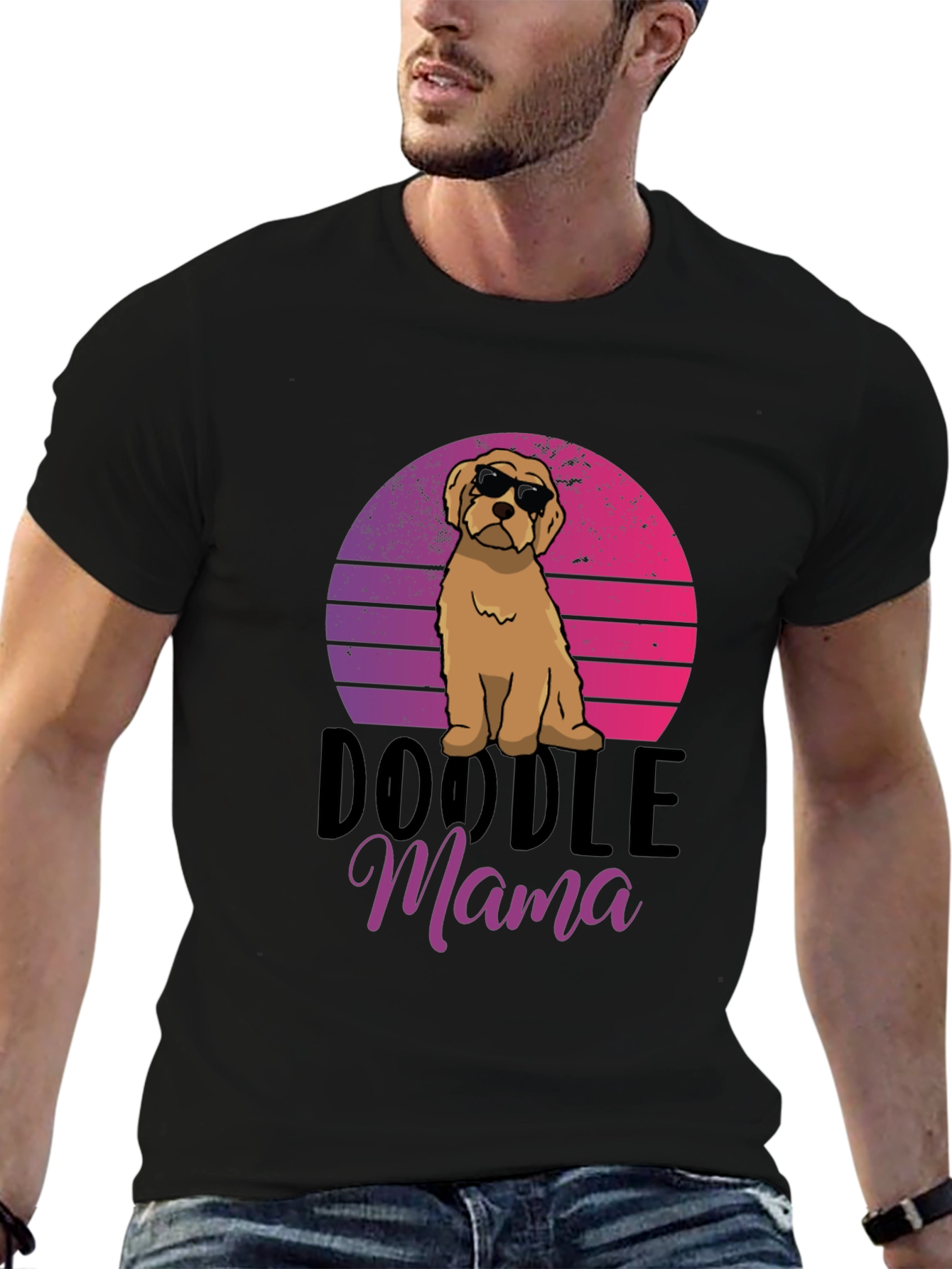 Doodle Mama Graphic T-Shirt Dog Lover Tee