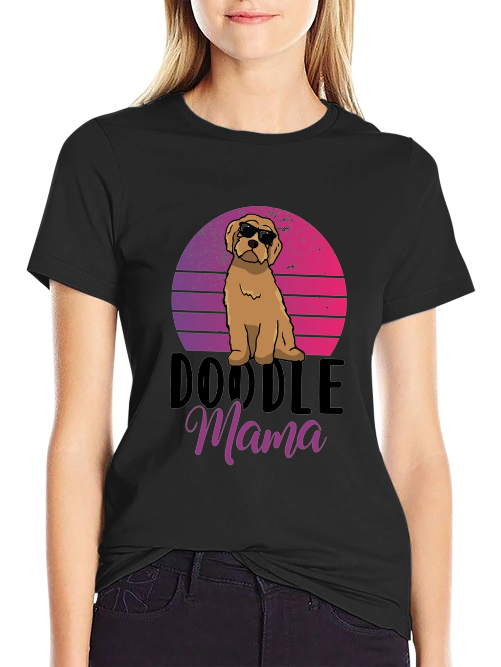 Doodle Mama Graphic T-Shirt Dog Lover Tee