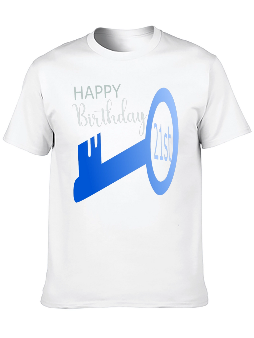 21st Birthday Key Graphic T-Shirt