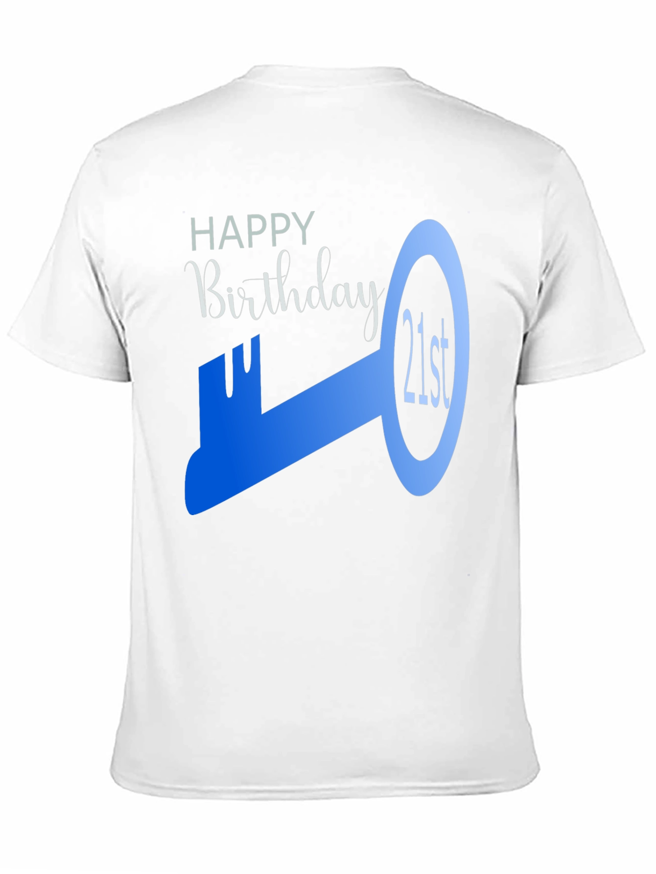 21st Birthday Key Graphic T-Shirt