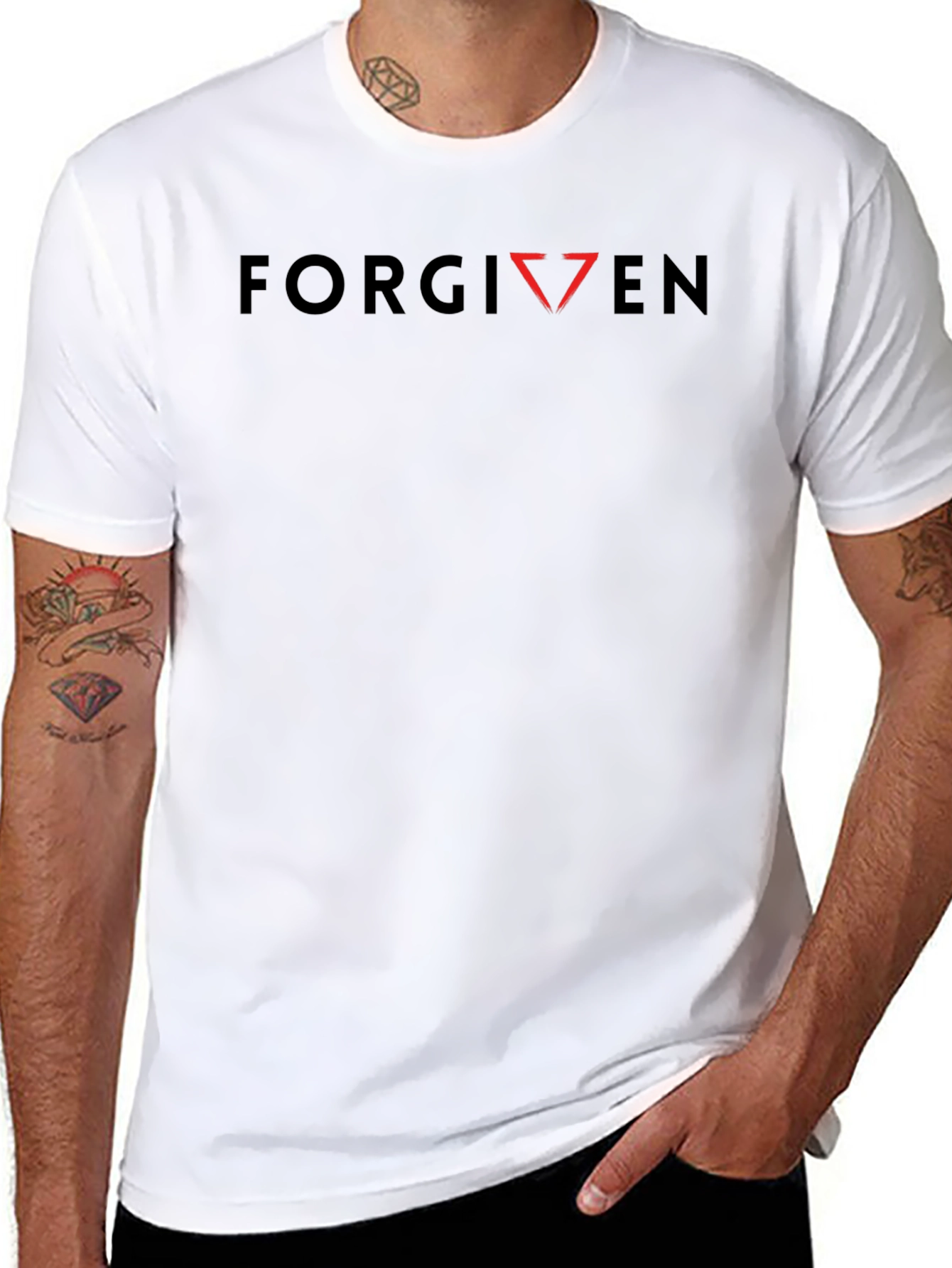 Forgiven Graphic Tee - Stylish Comfort Fit