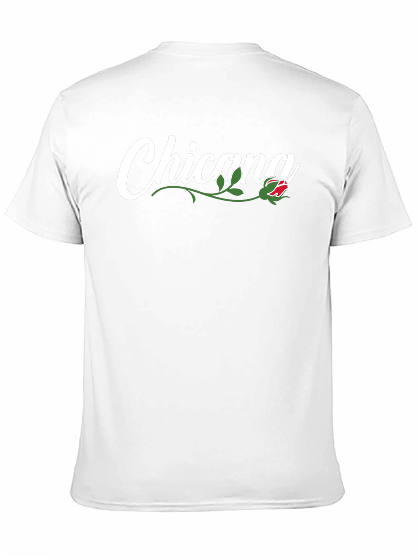 Chicana Rose Graphic Black T-Shirt
