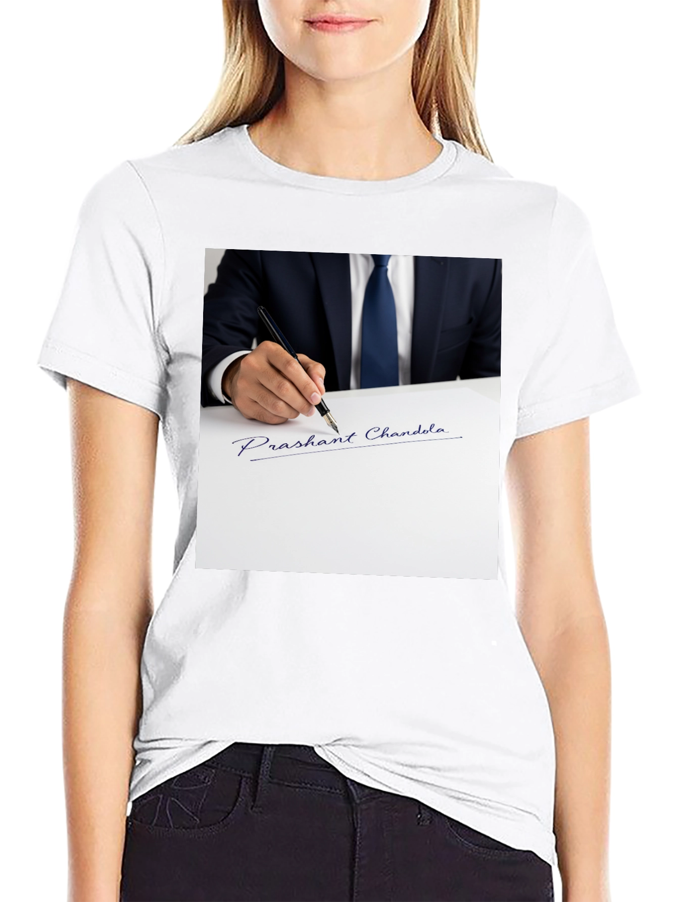 Signature Graphic T-Shirt: Prashant Chandola