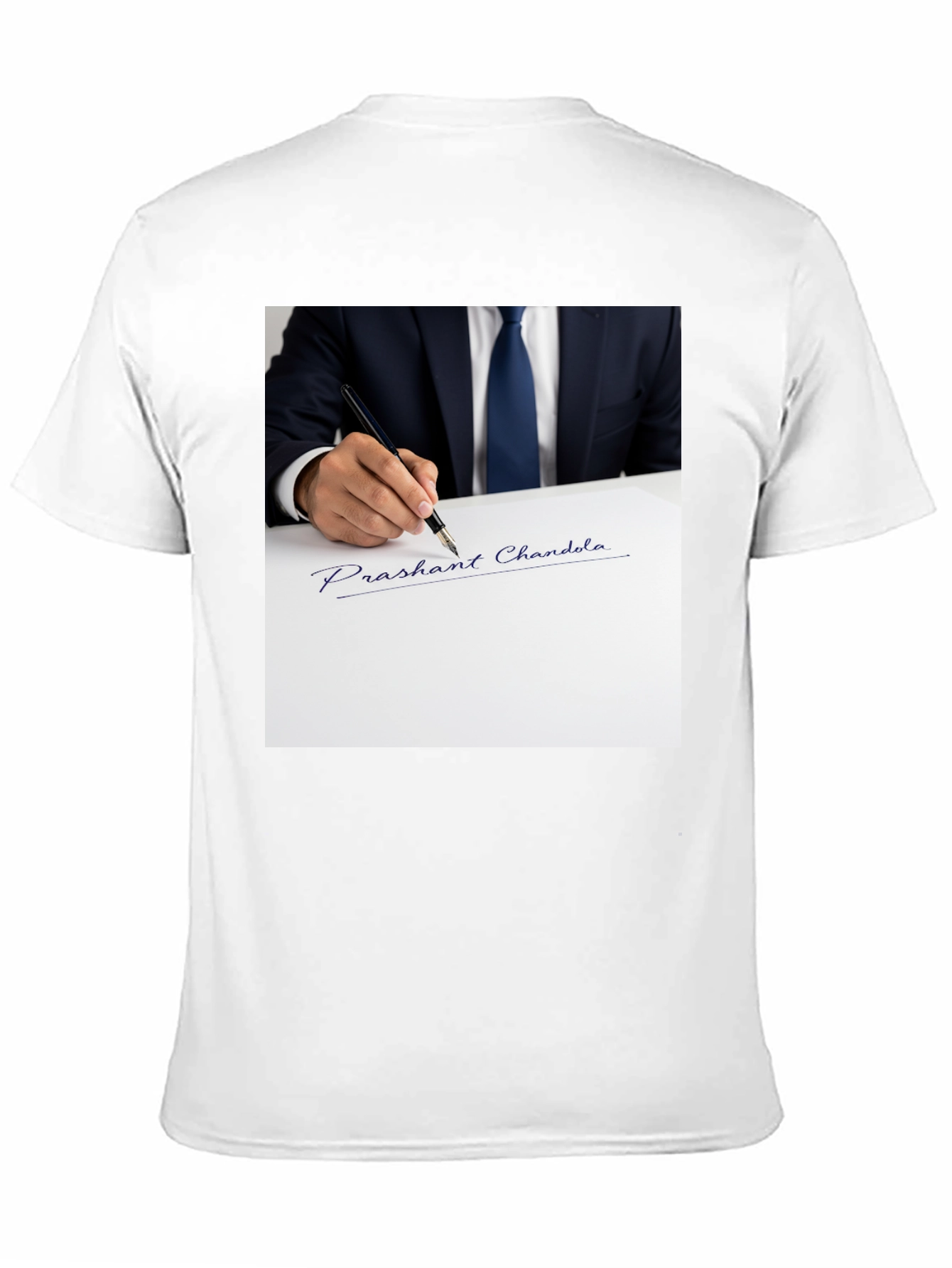 Signature Graphic T-Shirt: Prashant Chandola