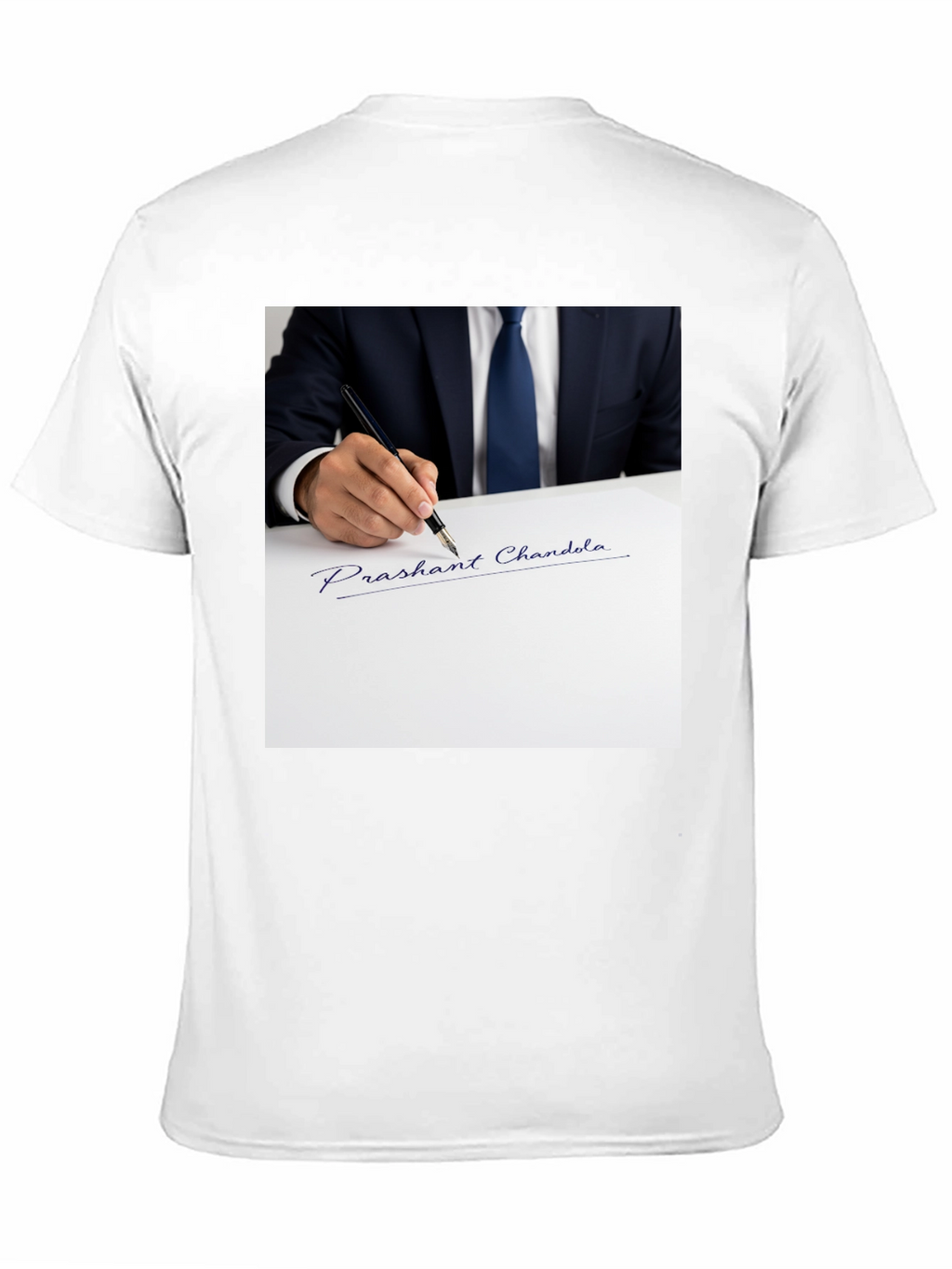 Signature Graphic T-Shirt: Prashant Chandola