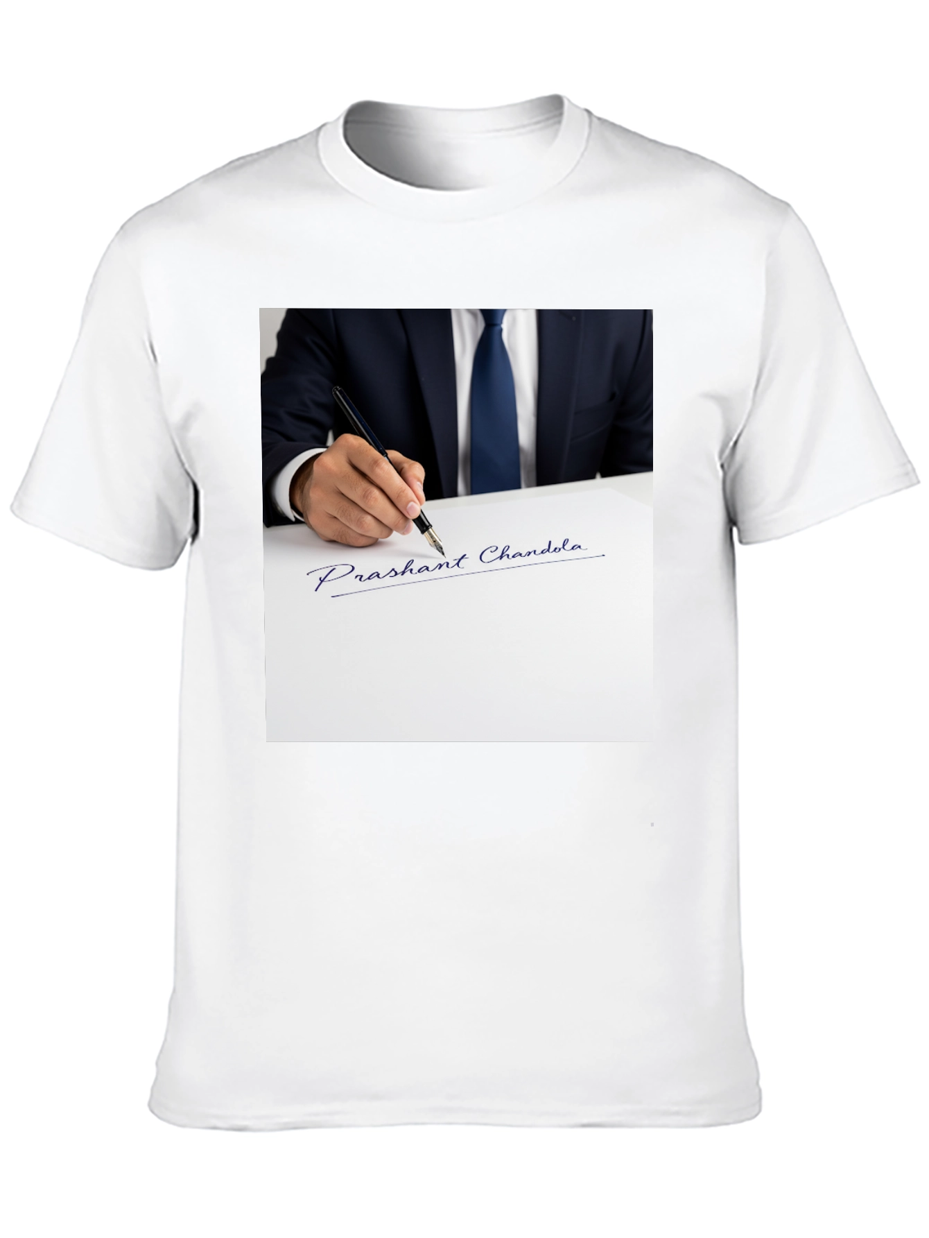Signature Graphic T-Shirt: Prashant Chandola