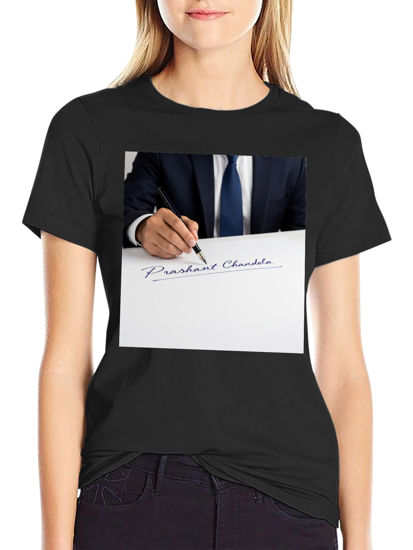Signature Graphic T-Shirt: Prashant Chandola