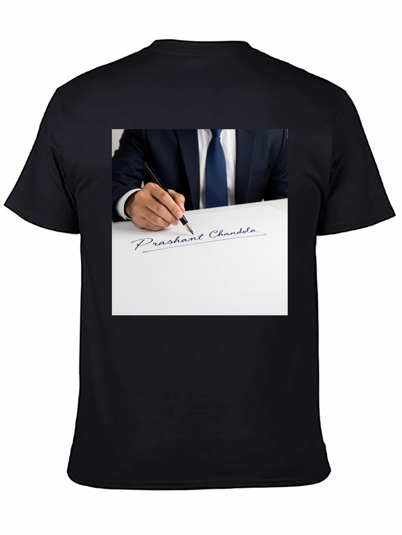 Signature Graphic T-Shirt: Prashant Chandola