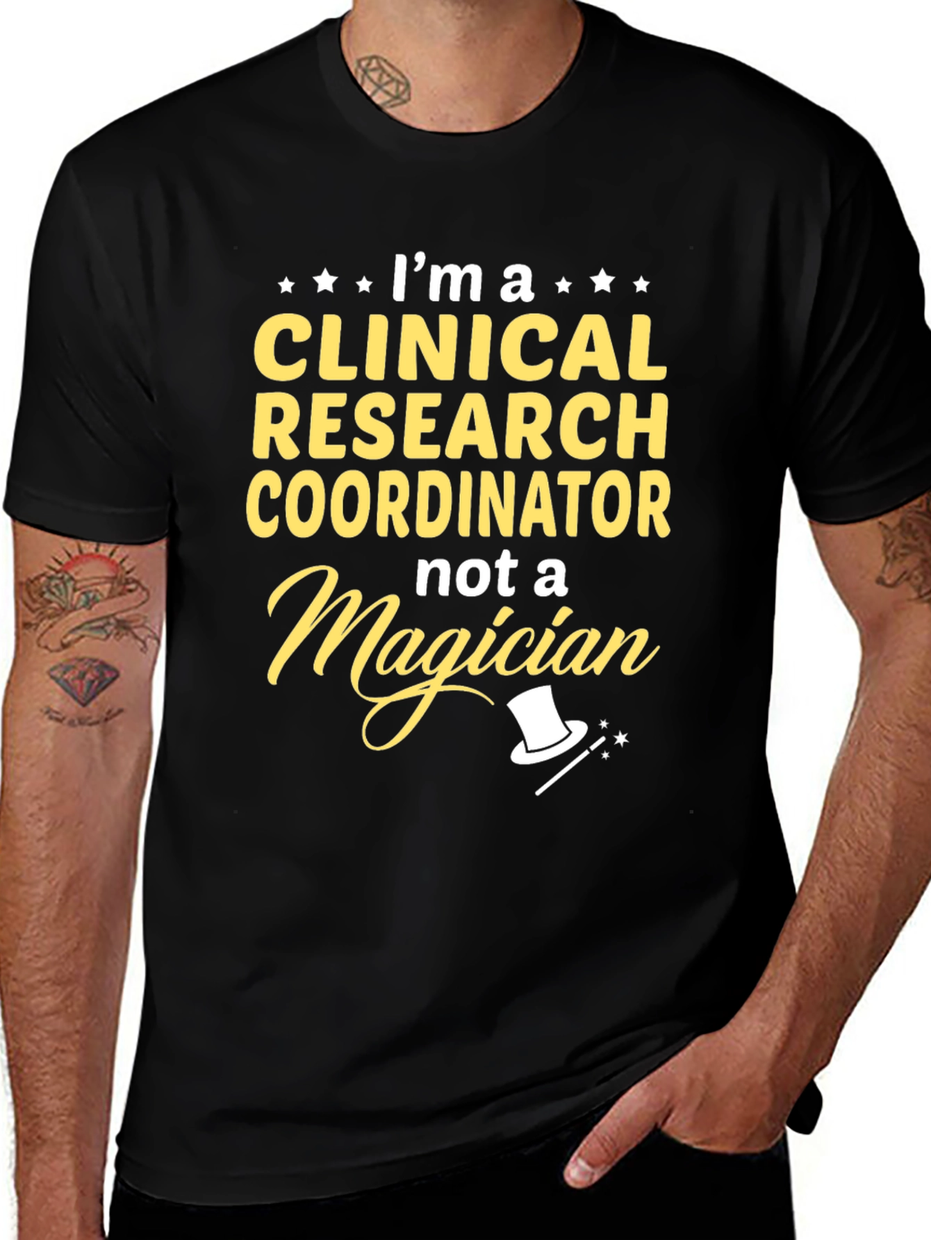 Clinical Research Coordinator Funny Graphic T-Shirt