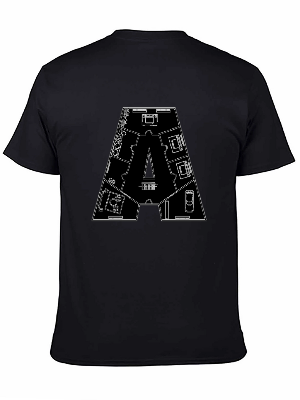 Architectural Blueprint T-Shirt
