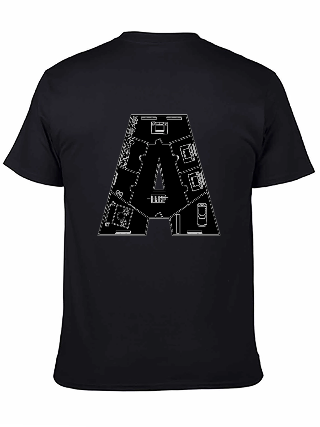 Architectural Blueprint T-Shirt