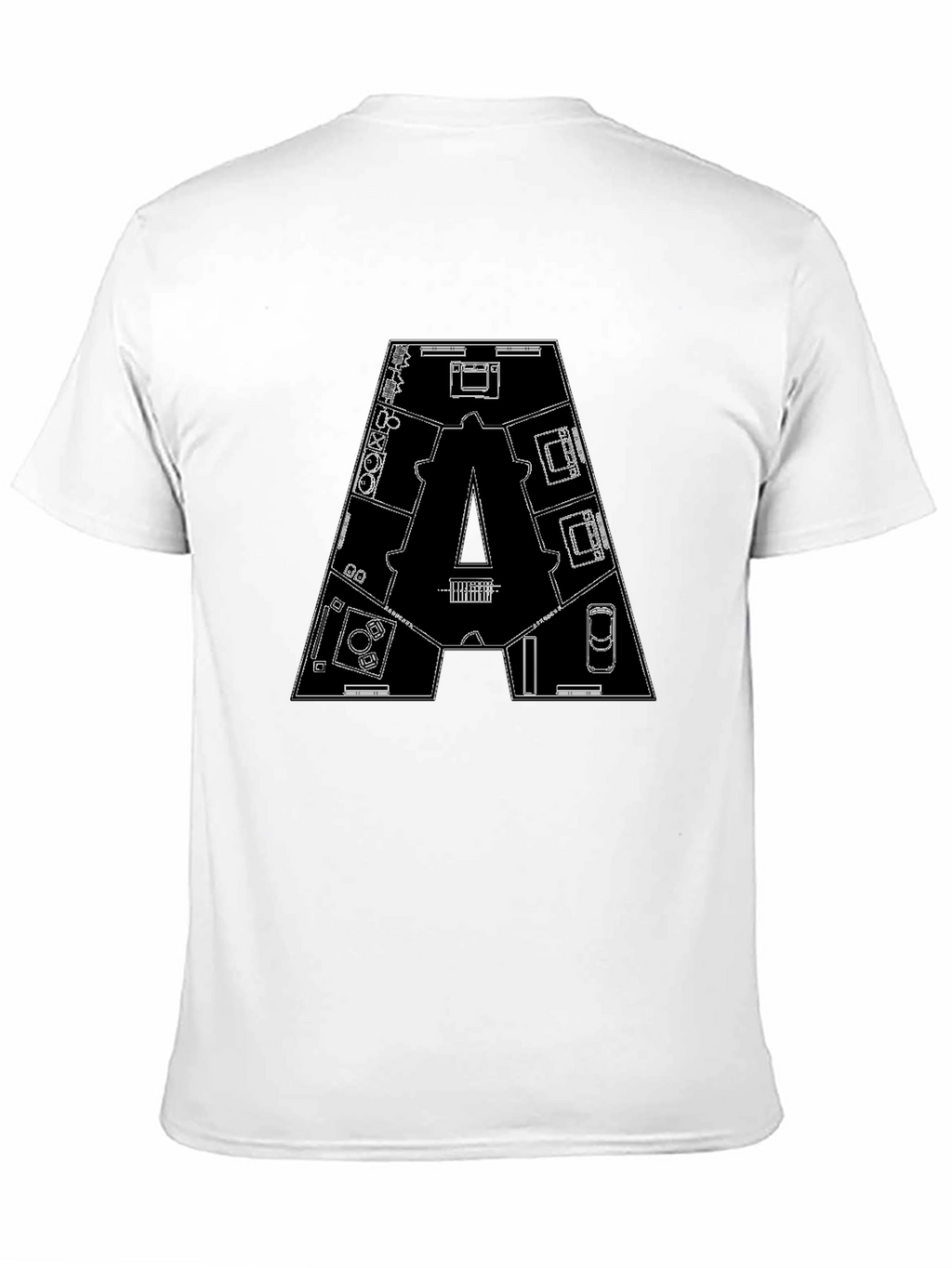 Architectural Blueprint T-Shirt