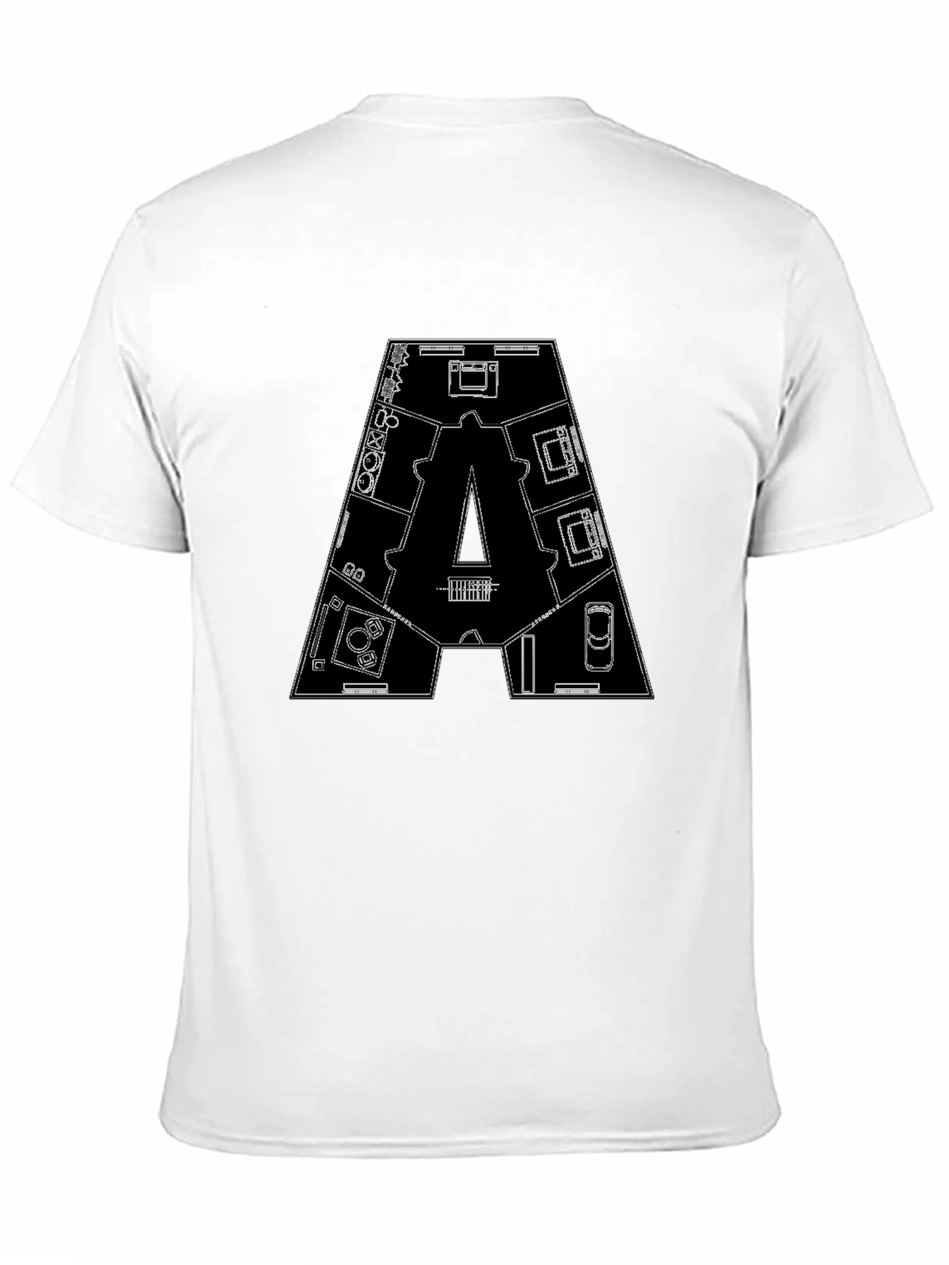 Architectural Blueprint T-Shirt