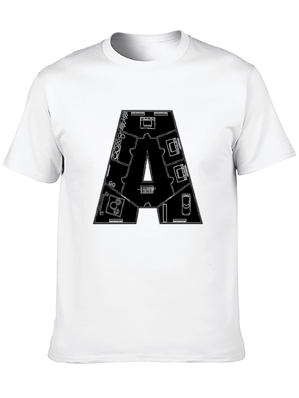 Architectural Blueprint T-Shirt