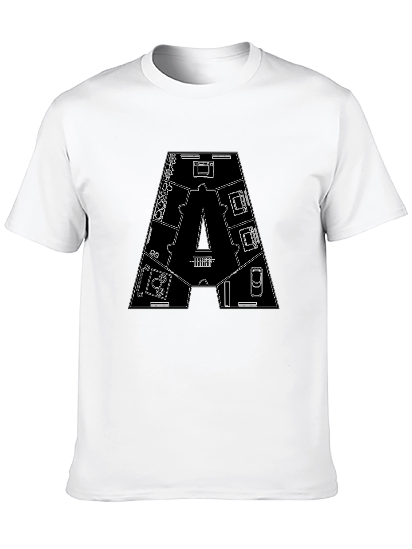 Architectural Blueprint T-Shirt