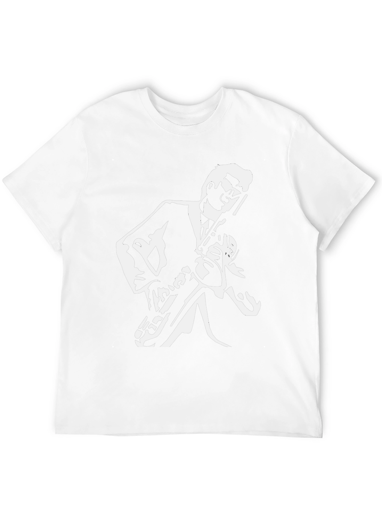 Cool Jazz Saxophone T-Shirt - Black
