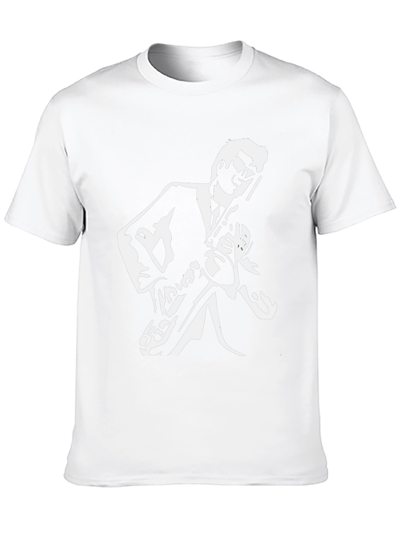 Cool Jazz Saxophone T-Shirt - Black