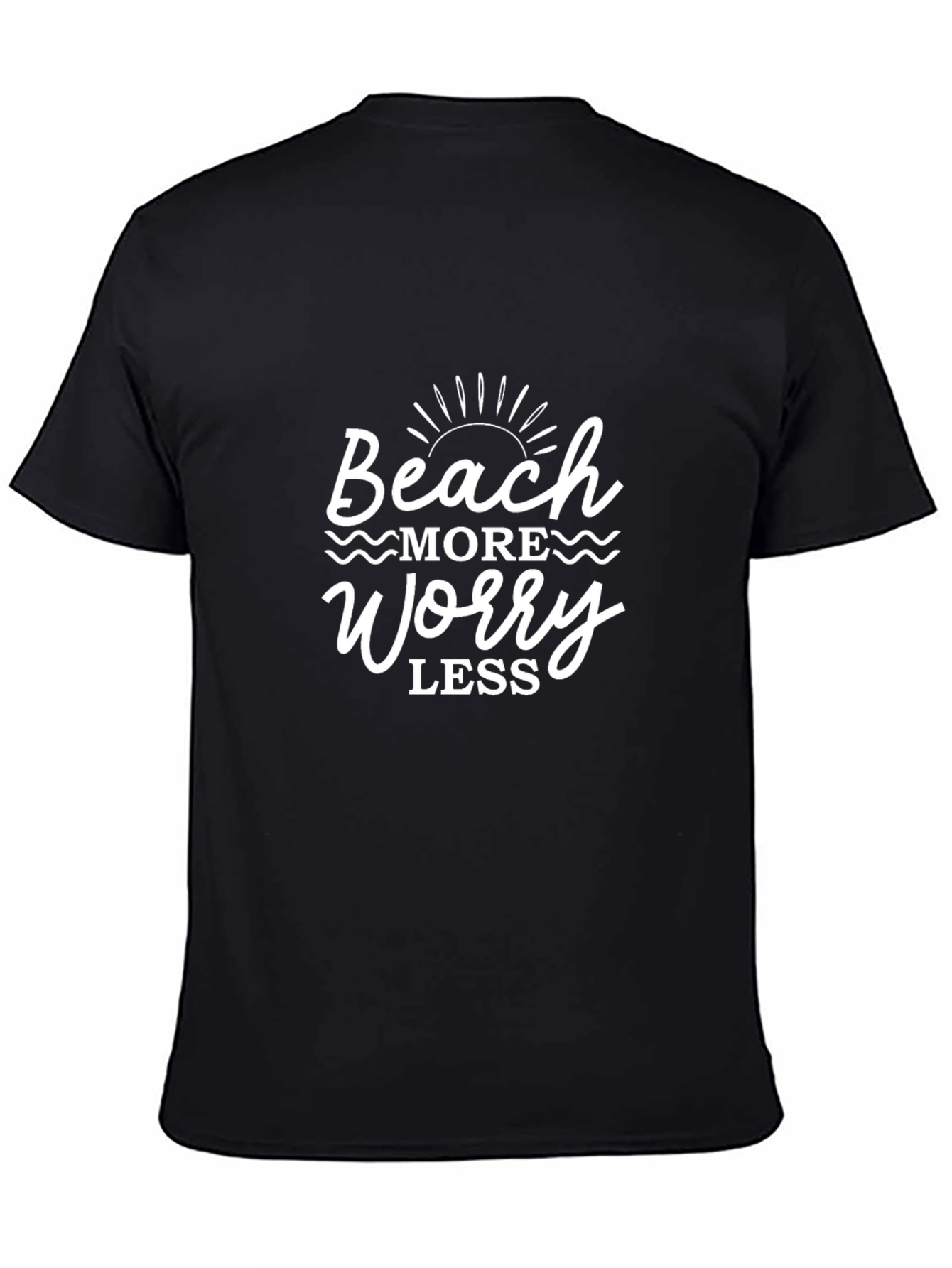 Beach More Worry Less Graphic Tee