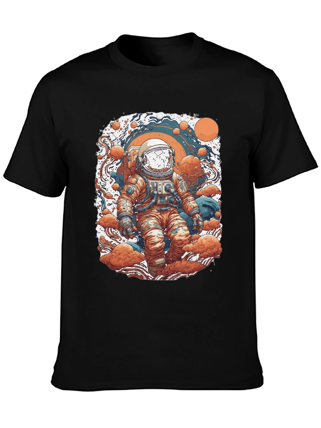 Astronaut Graphic Tee - Space Adventure Design