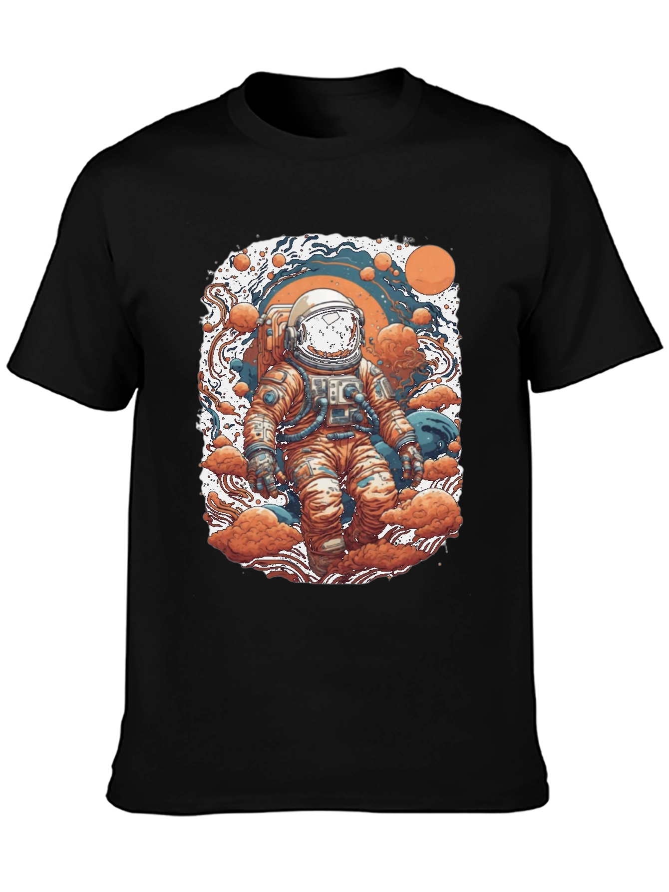 Astronaut Graphic Tee - Space Adventure Design