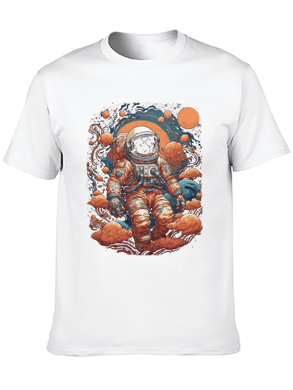 Astronaut Graphic Tee - Space Adventure Design