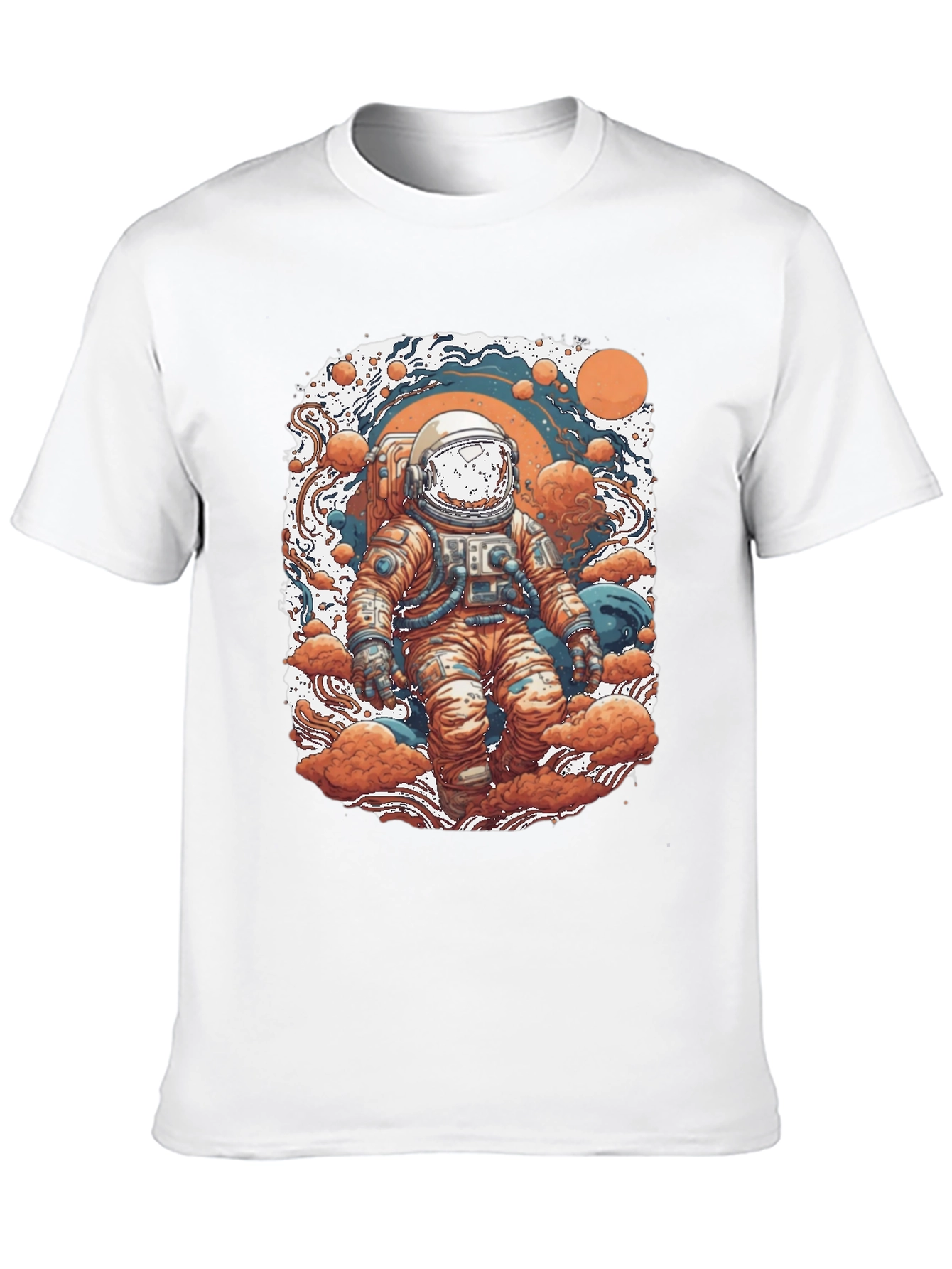 Astronaut Graphic Tee - Space Adventure Design