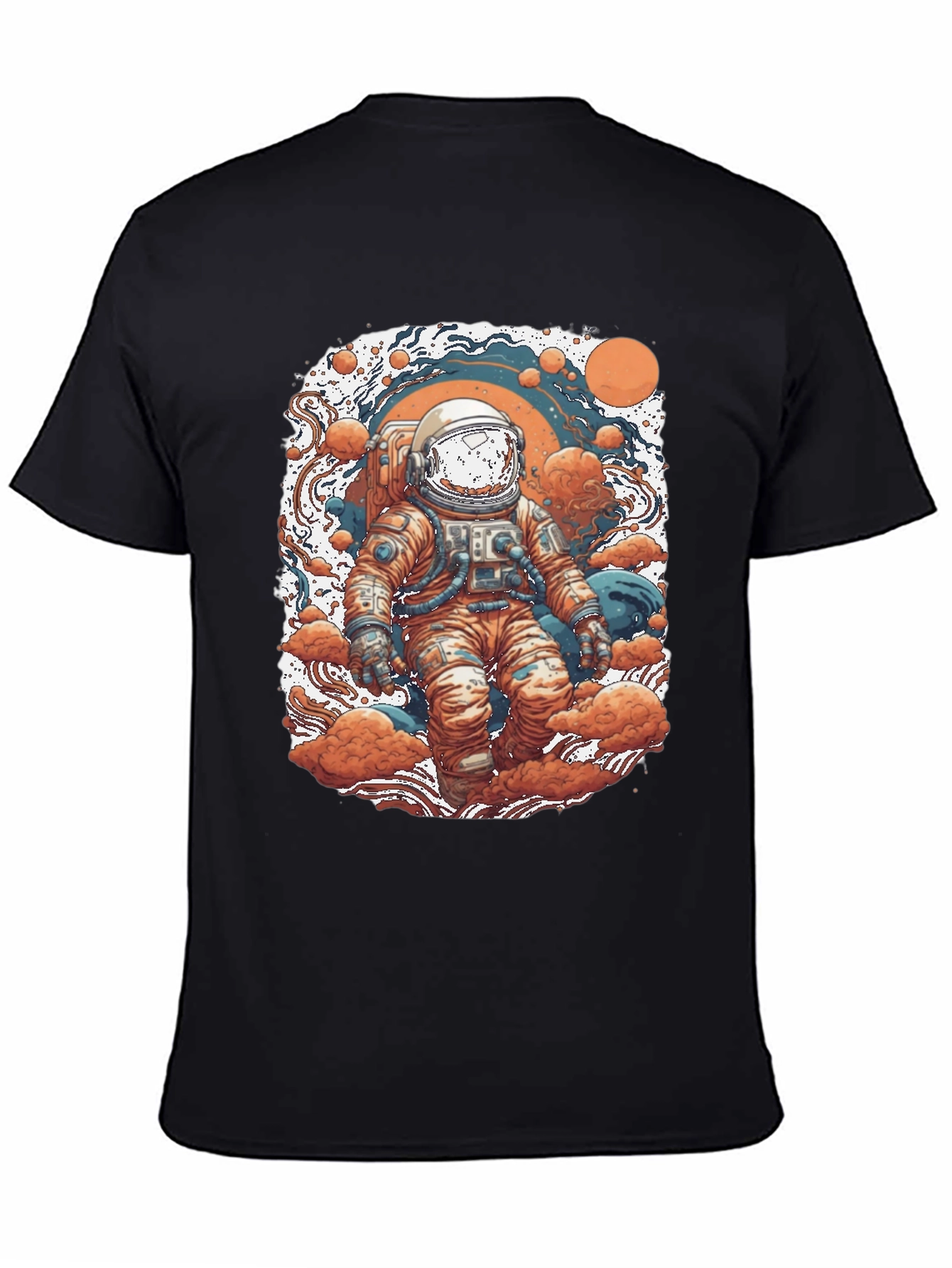 Astronaut Graphic Tee - Space Adventure Design