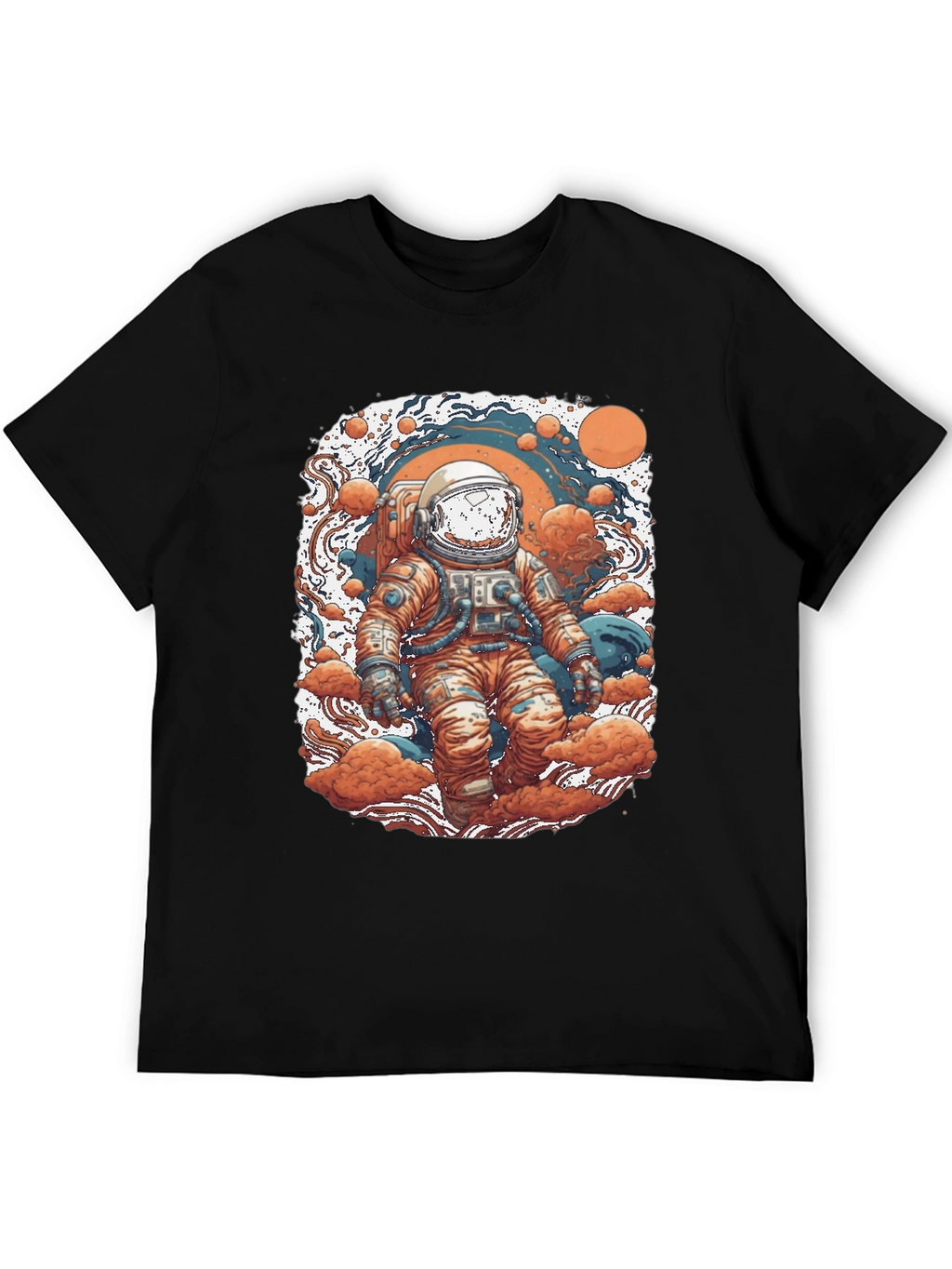 Astronaut Graphic Tee - Space Adventure Design